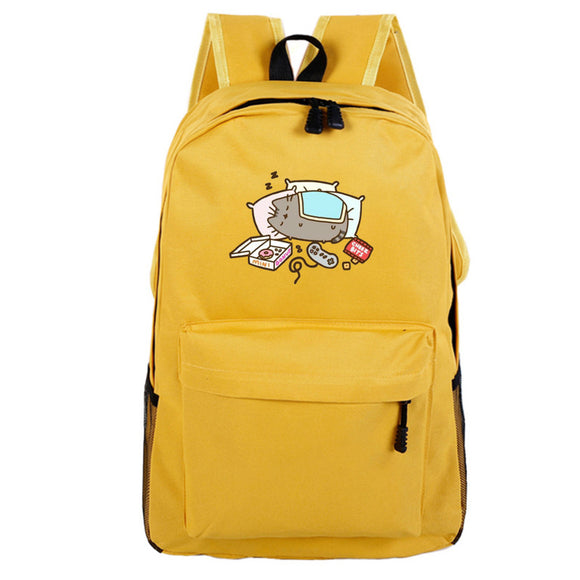 Pusheen Cat Backpack For Teenagers Girls Children Primary Students Bac Mosiyeef - pusheen the cat in a bag roblox