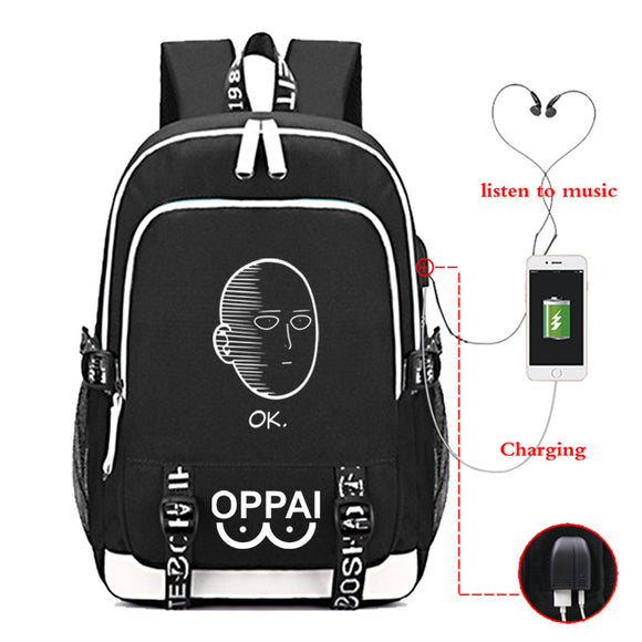 One Punch Man Backpack Mosiyeef - one punch man roblox id code