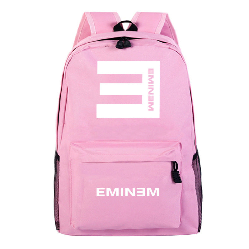 Eminem Youth Backpack High School Students Backpack Mosiyeef - roblox backpack mosiyeef