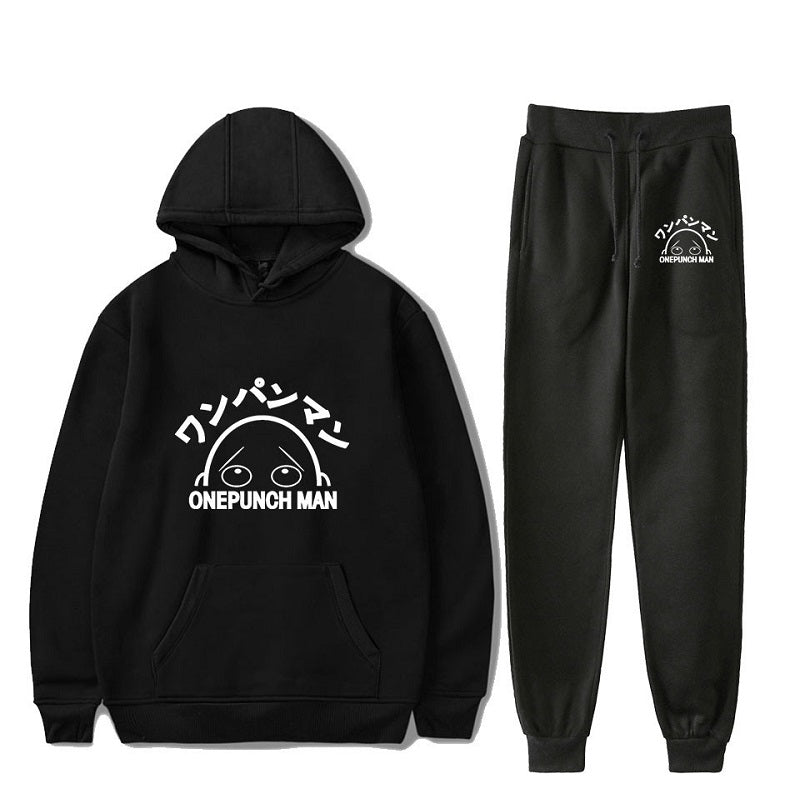 One Punch Man Youth Unisex Hoodie And Pants Suit Sweatshirt And Sweatp Mosiyeef - roblox one punch man pants