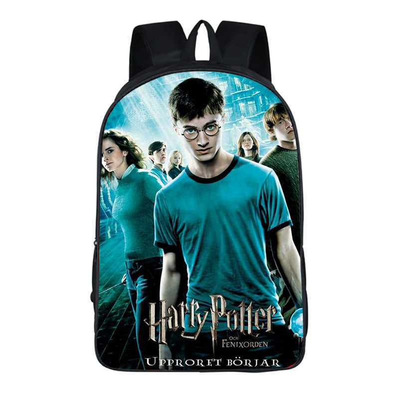 Harry Potter 3d Print School Backpack Bookbag For Teens Boys Girls Mosiyeef - roblox backpack for students boys girls schoolbag roblox print bookbag mosiyeef