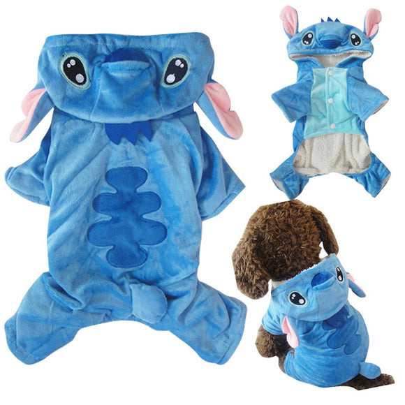 Halloween Pet Costume Dog Cat Stitch Costume Outfits Mosiyeef - roblox stitch face outfits