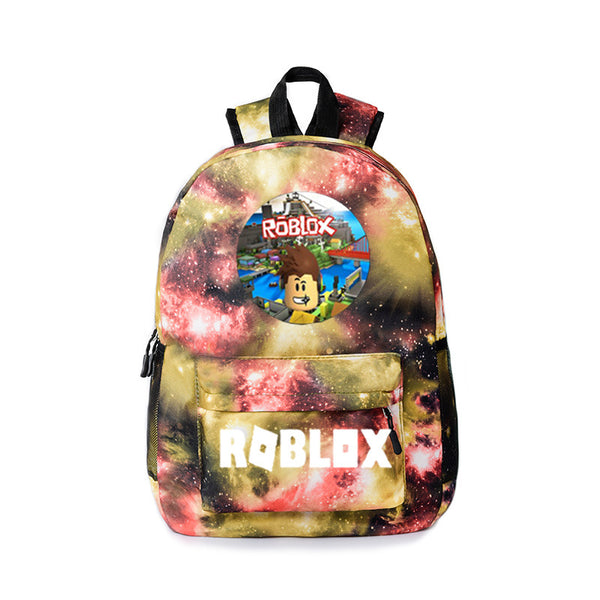 roblox mind virus multifunction galaxy school backpack 17 inch for college with usb charging port glow in dark