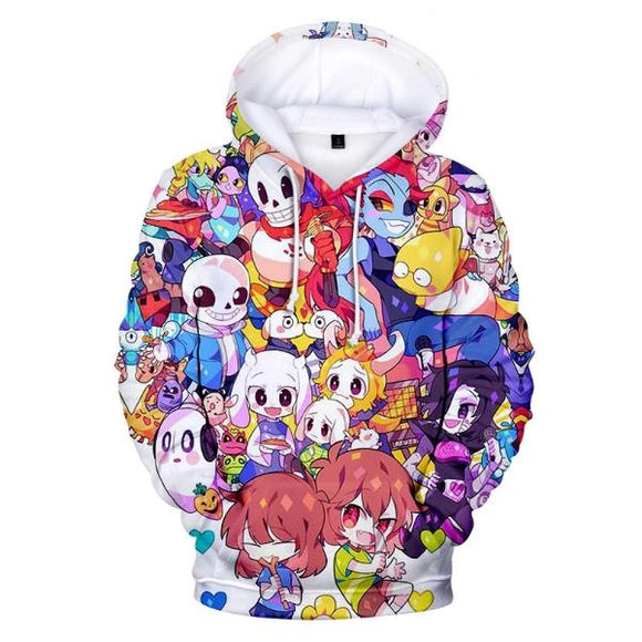 Undertale Sans Hoodie Fashion 3d Pullover Hoodie Sweatshirt For - undertale sans jacket roblox