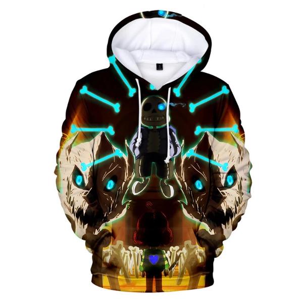 Undertale Sans Hoodie Fashion 3d Pullover Hoodie Sweatshirt - sans hoodie roblox