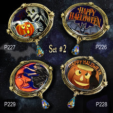 Load image into Gallery viewer, Little Bat Retro Halloween Pin