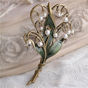 lily brooch