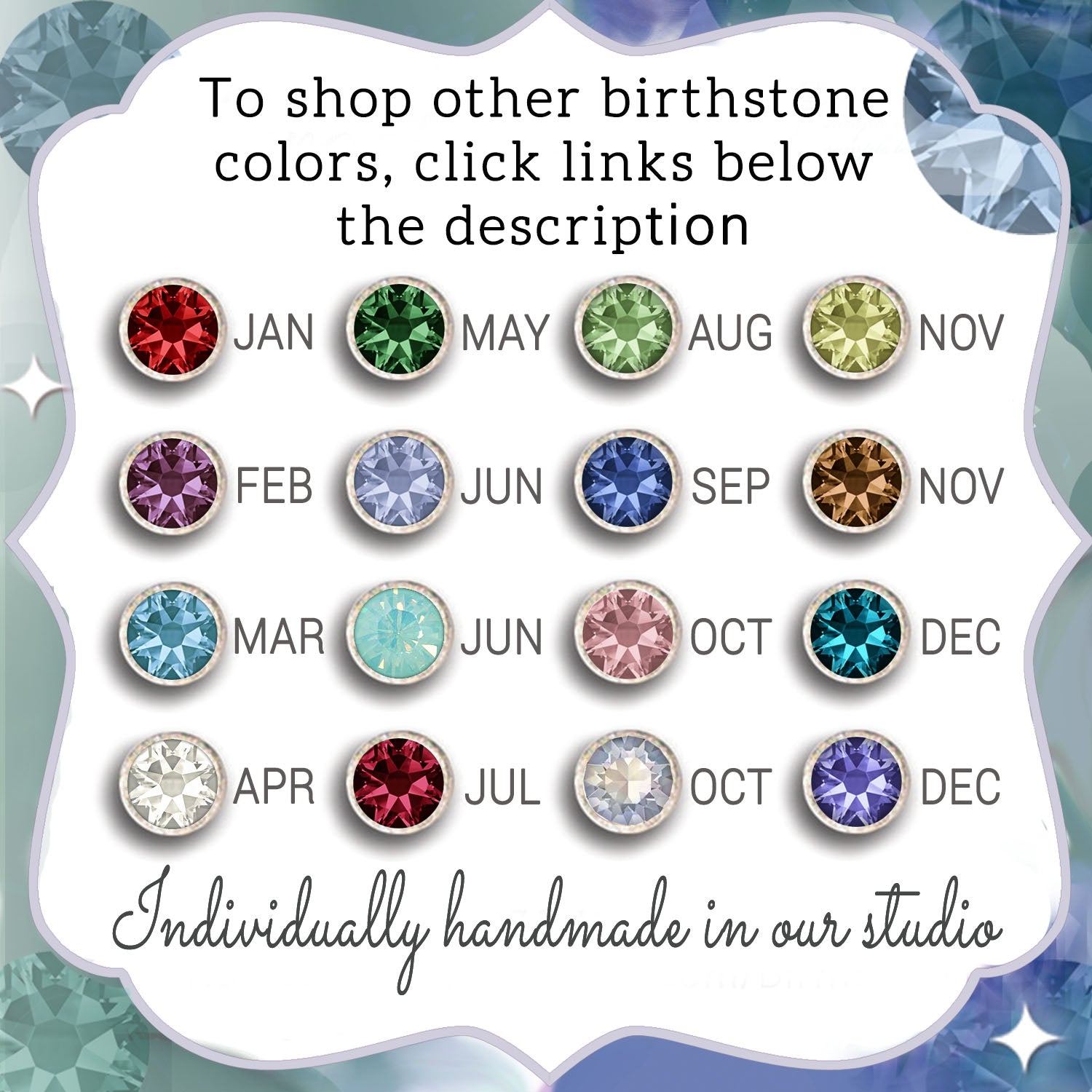 topaz birthstone colors