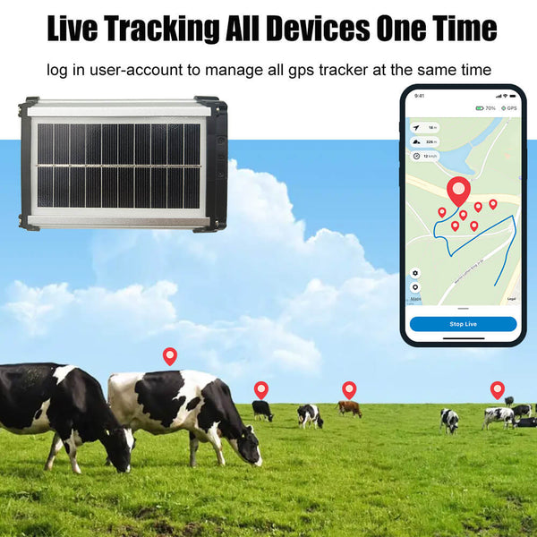 4G SOLAR GPS TRACKER