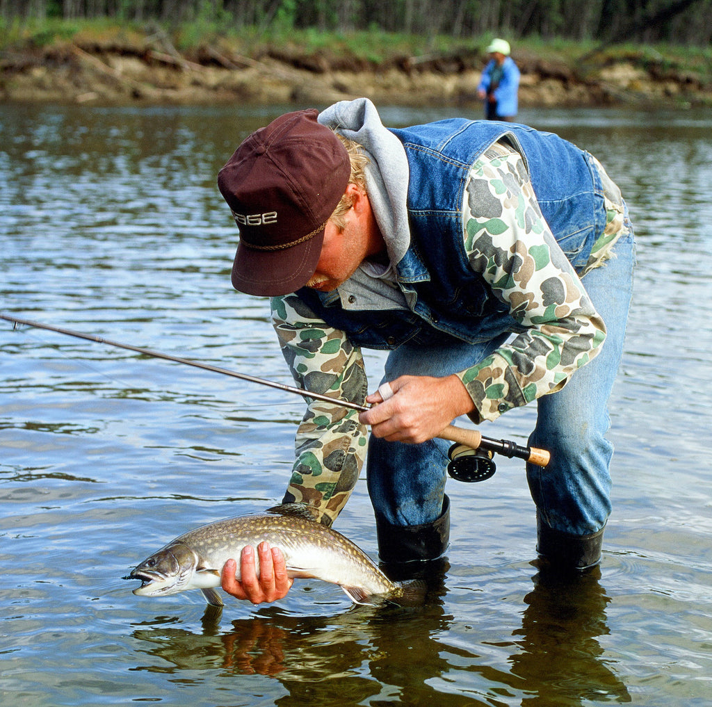 fish fishing fly trout stream creek river