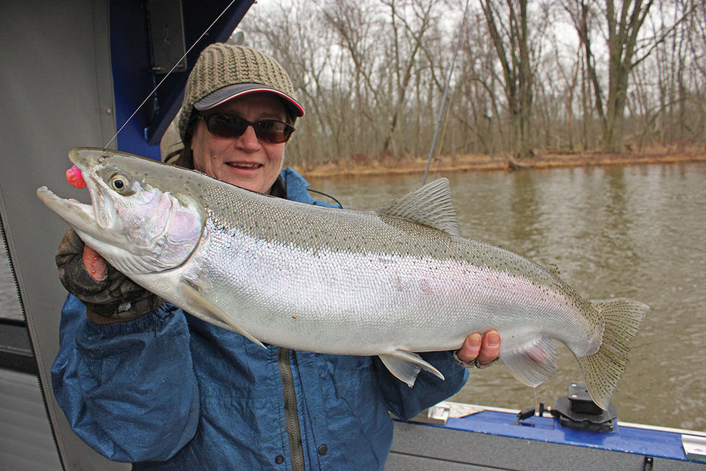 FINDING VEINS OF SILVER-OPTIMUM CONDITIONS FOR STEELHEAD - Matt Straw –  Great Lakes Angler