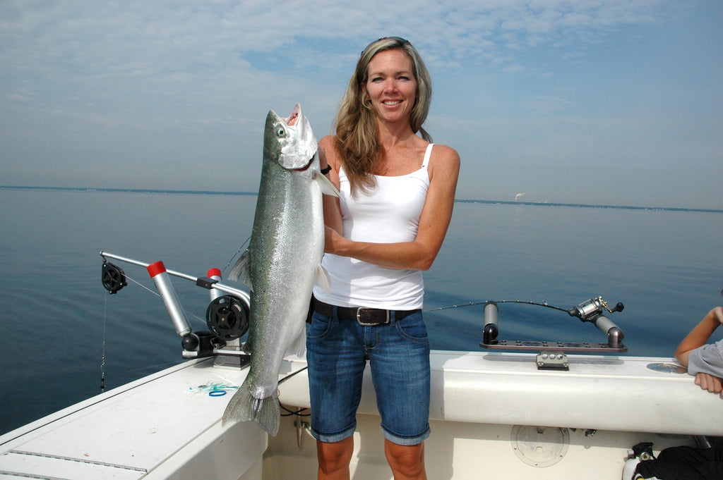Adjusting the Trolling Spread by Capt. Dan Keating – Great Lakes Angler,  trolling fishing