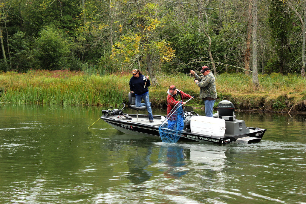 kings chinook fishing pere marquette manistee great lakes