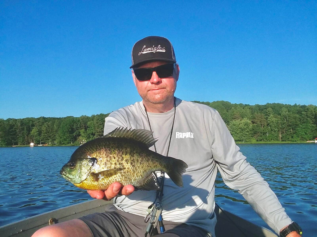 A Simple Method That Panfish Can't Resist, Using A Plastic Cricket. 