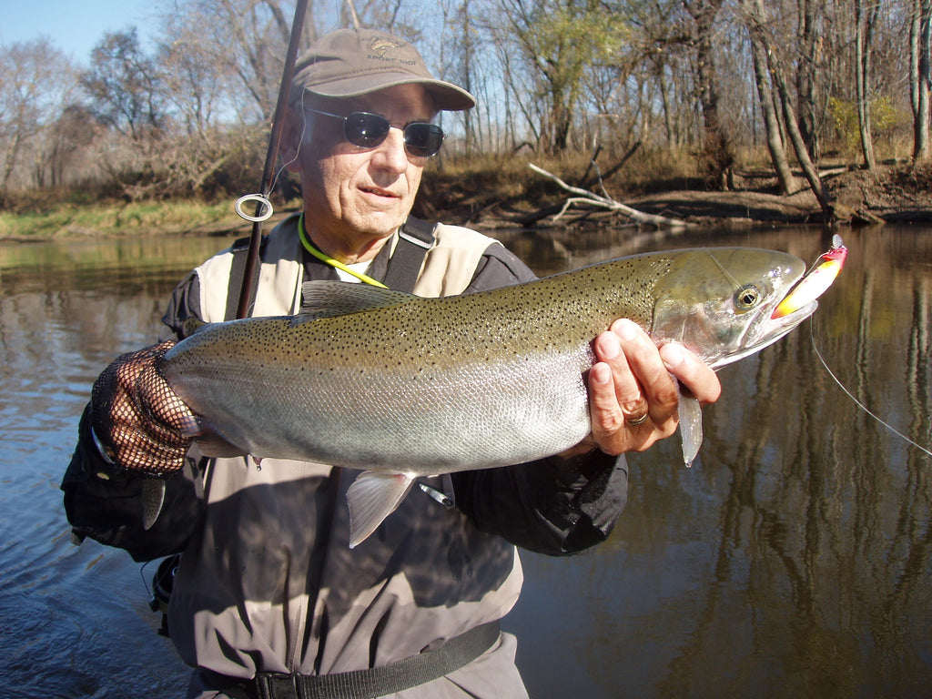 Trying Out the Spinfish w/ Big Dave – Salmon Trout Steelheader