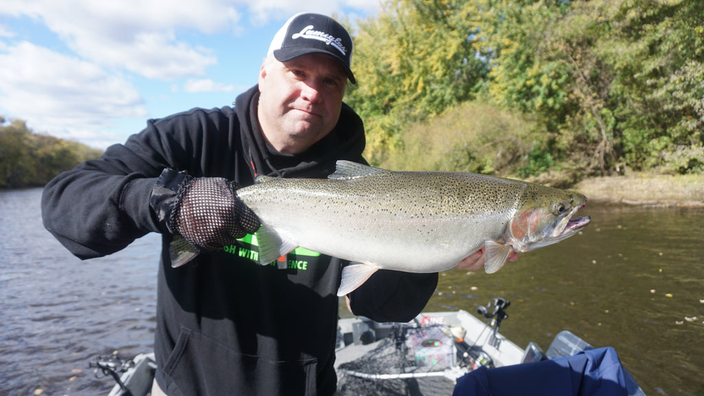 Why a small hook WINS for Great Lakes Steelhead by Roger