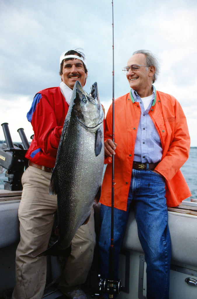 great lakes salmon fishing king chinook fish 