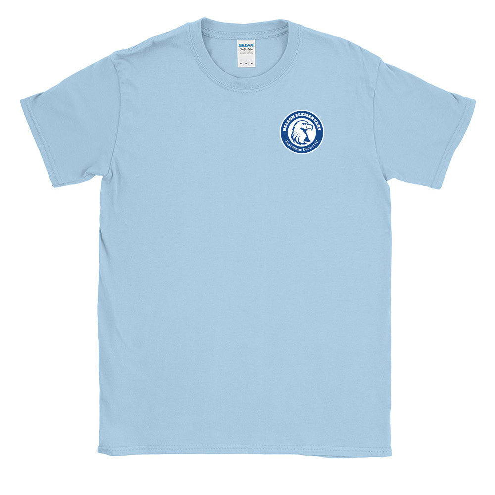 NELSON ELEMENTARY SCHOOL LOGO UNISEX COTTON SOFTSTYLE TEE <br>classic fit
