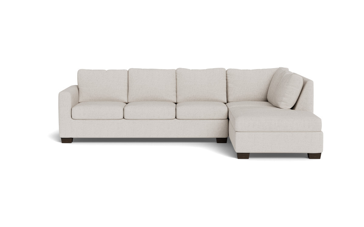 121" Right Chaise Sectional for Your Track Seating Needs