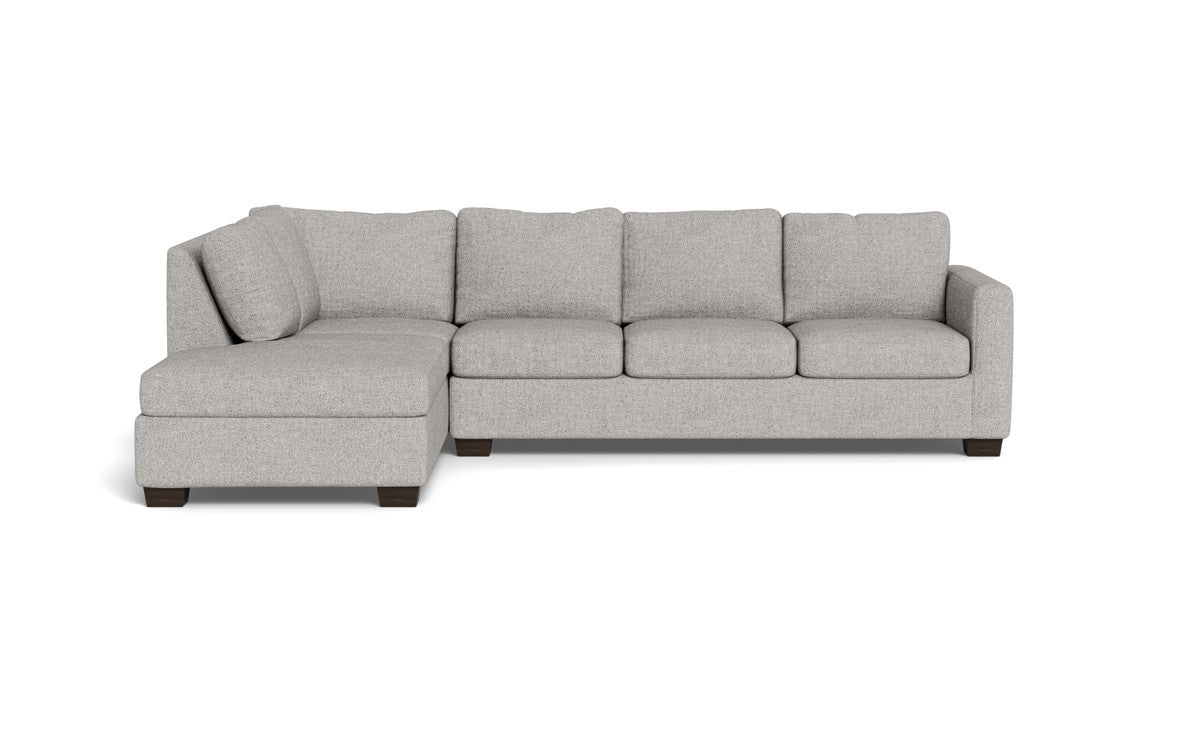 121" Left Chaise Track Sectional