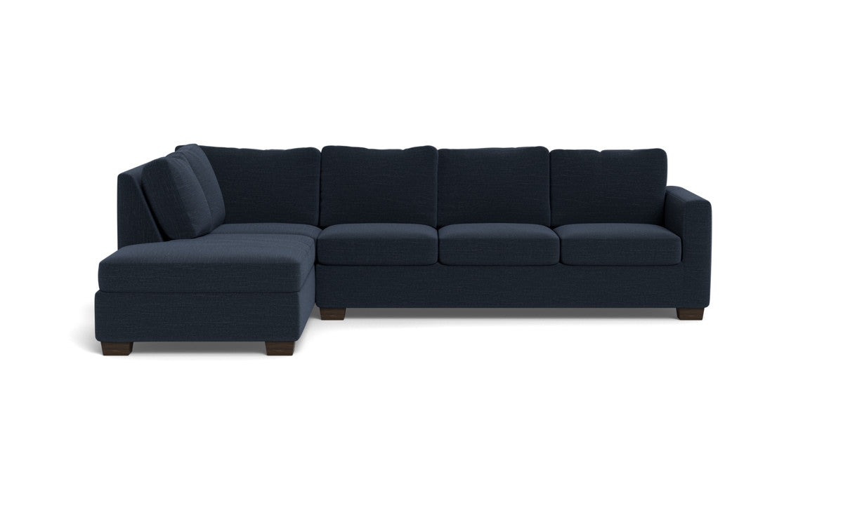 121" Left Chaise Track Sectional