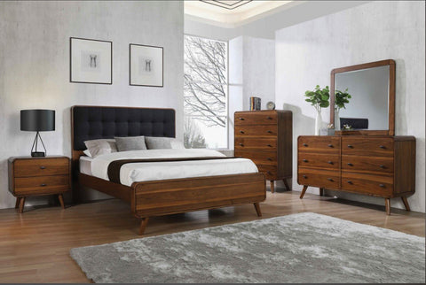 mid-century modern bedframe