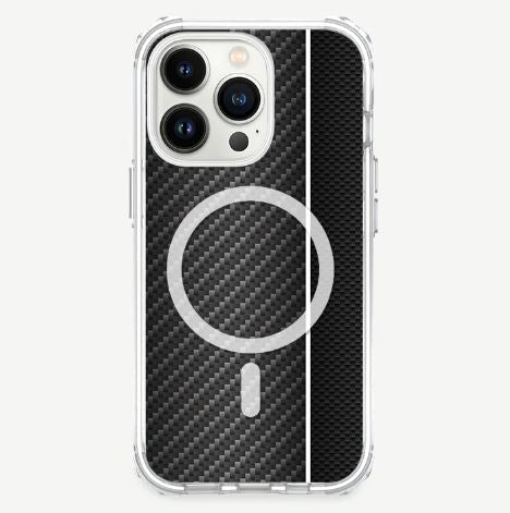 Protective Carbon Fiber Case iPhone 14 Pro - White Carbon Fiber | Caseco Inc.