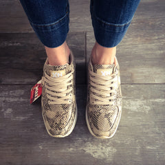 leopard print ladies trainers