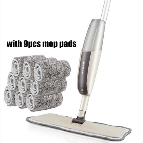 Spray Mop For Hardwood Floors Dust Mop With Microfiber Machine