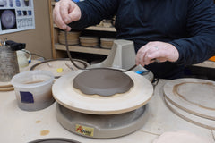 Adding foot to plate using GR Pottery Form