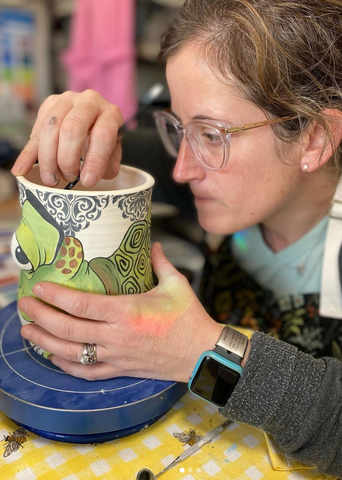 Amanda Fangue Creating Mug