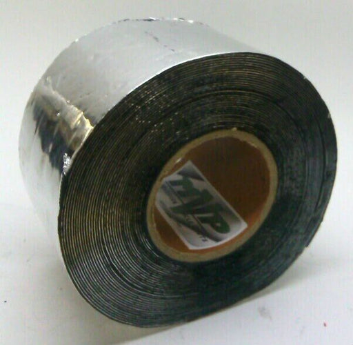 Aluminum Foil Tape: 50 yd Long, 6 Wide, 3 mil Thick