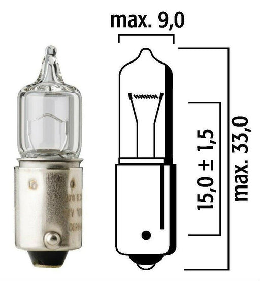 Birne 12V/3W, Sockel: BA9s Note 1 - perfekte Reparatur