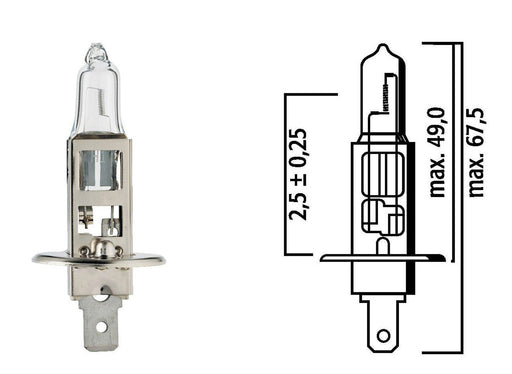 H11 Headlamp Bulb 12V 55W - Flosser 2110 - Volvo 989838