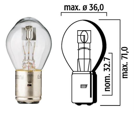 Lampe für Pfaff Expression, Creative 12V 5W- BA9S