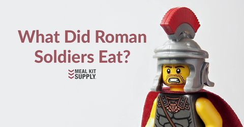 what did roman soldiers eat