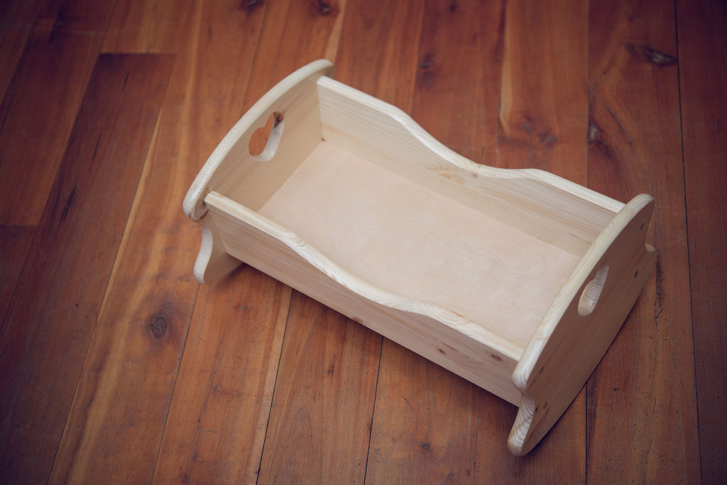 little colorado wooden doll cradle