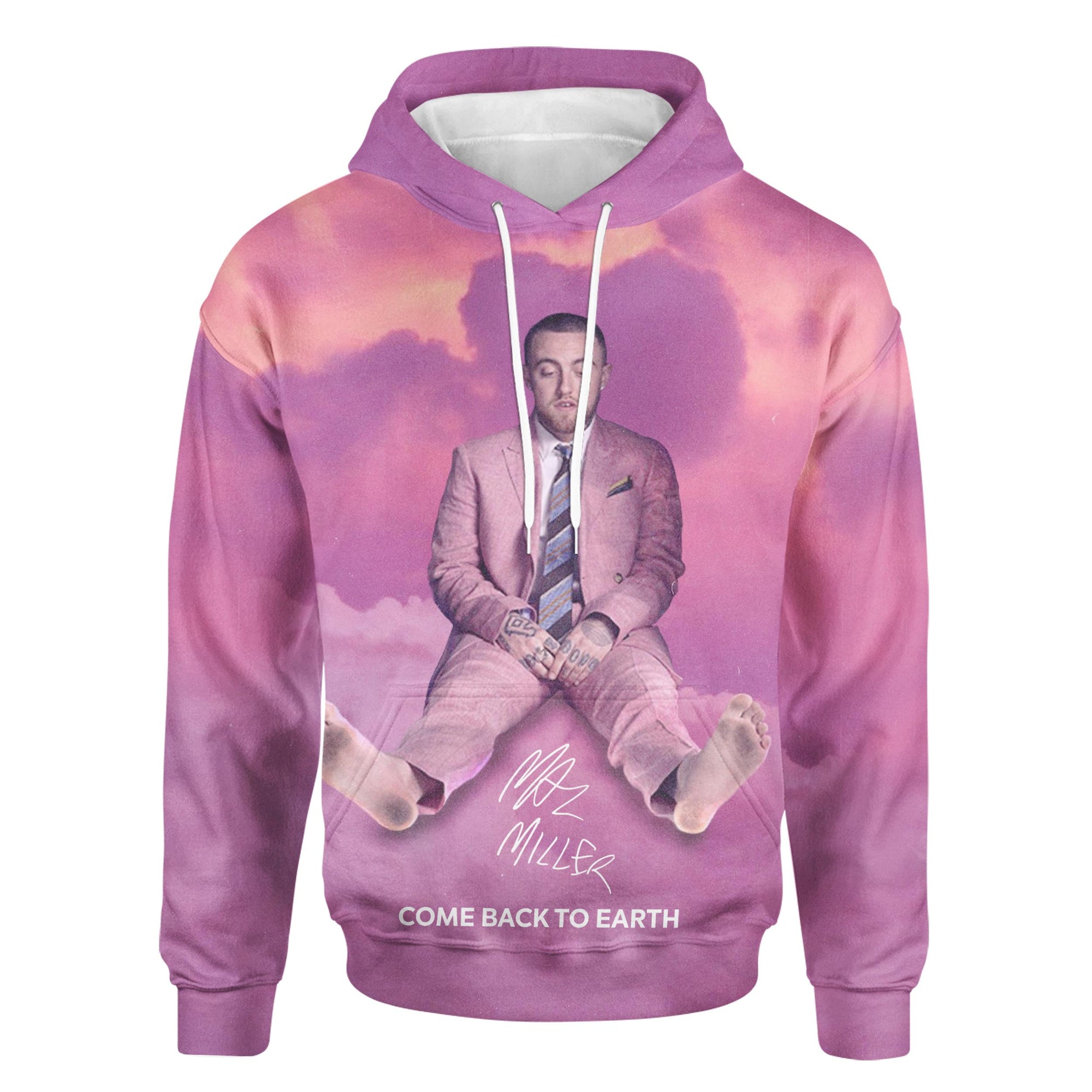 mac miller pink hoodie