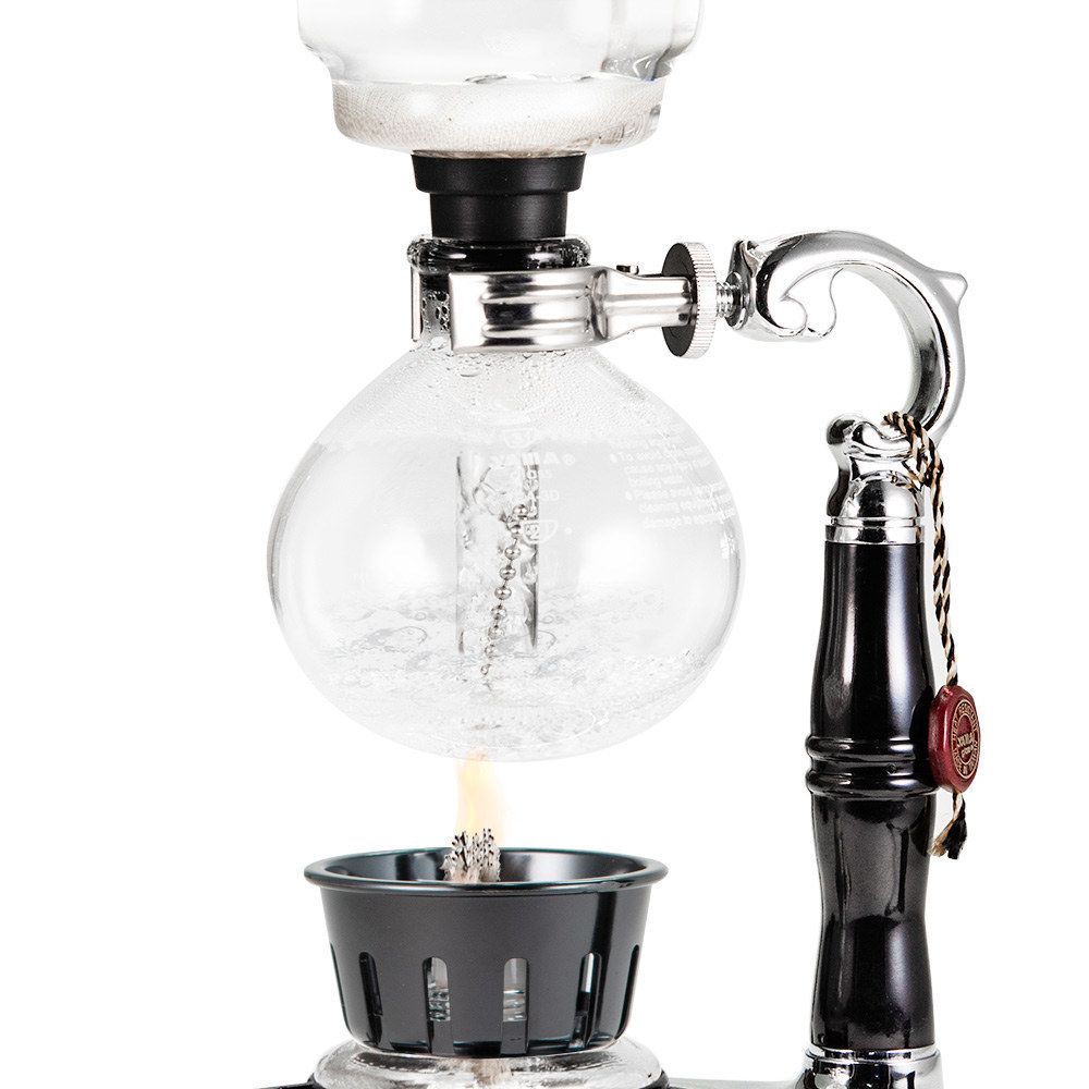 Yama Glass 3 Cup Tabletop Siphon (Syphon) (Alcohol Burner)