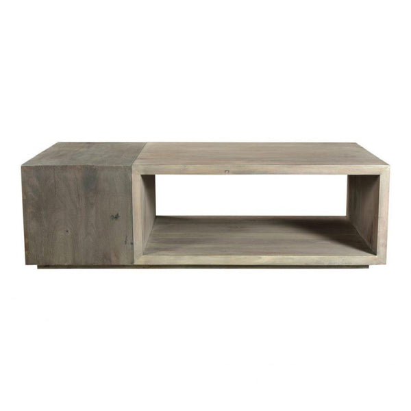 TERRA OVAL COFFEE TABLE - LIGHT BROWN