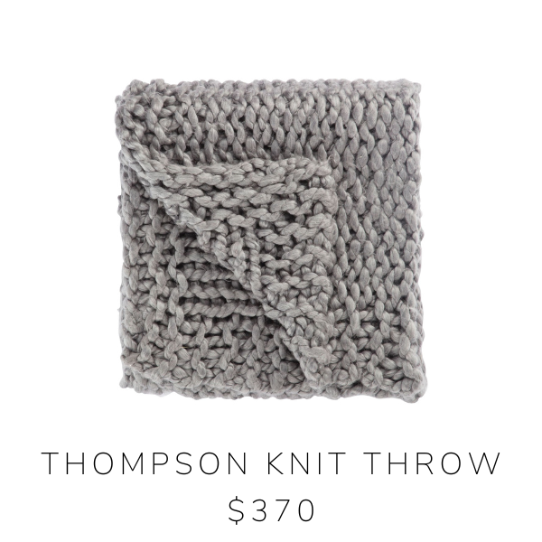 thompson knit throw