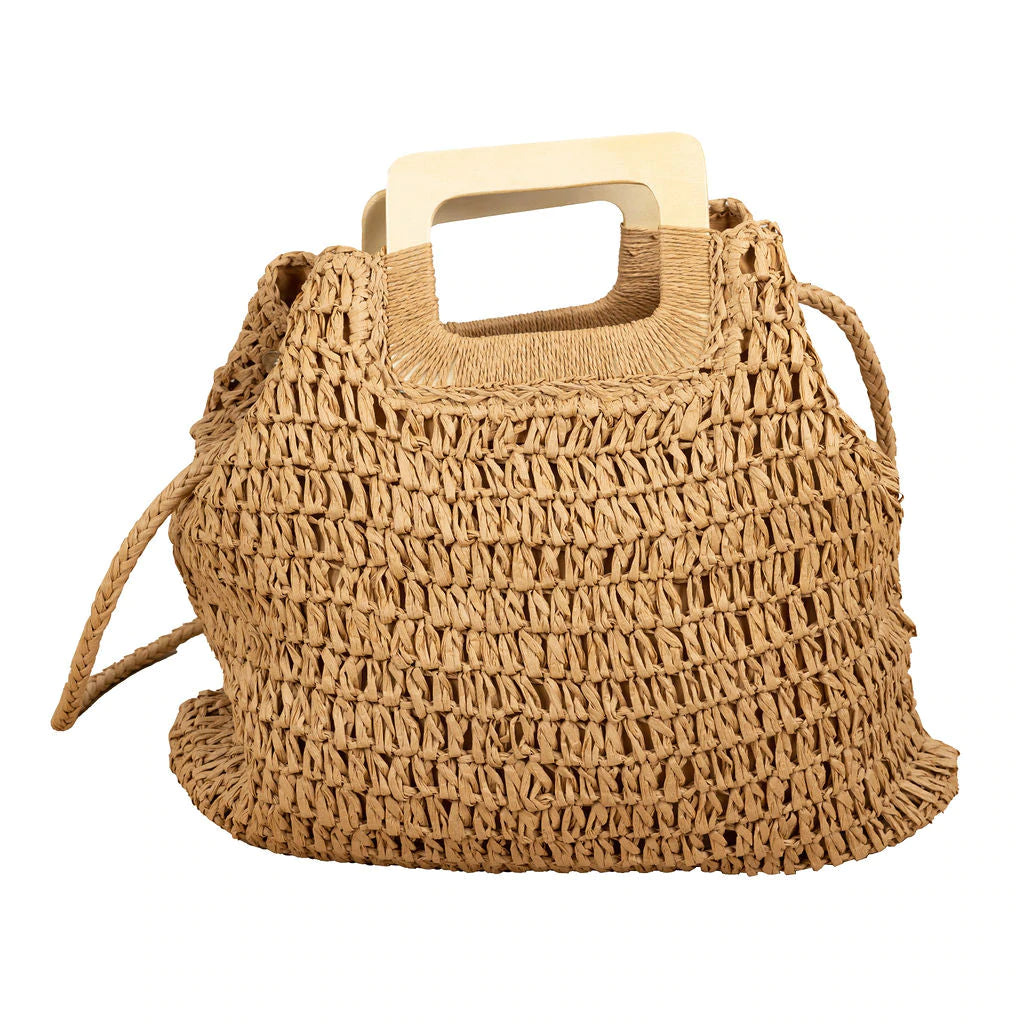 Tulum Collection - StyleMeGHD - Straw Beach Bag