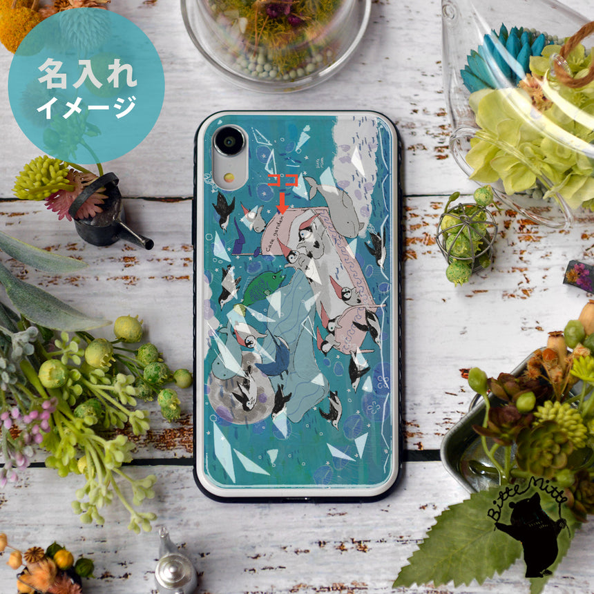 Iphone ケース キラキラ スマホケース 夏 おしゃれ かわいい スマホケースのcase Garden