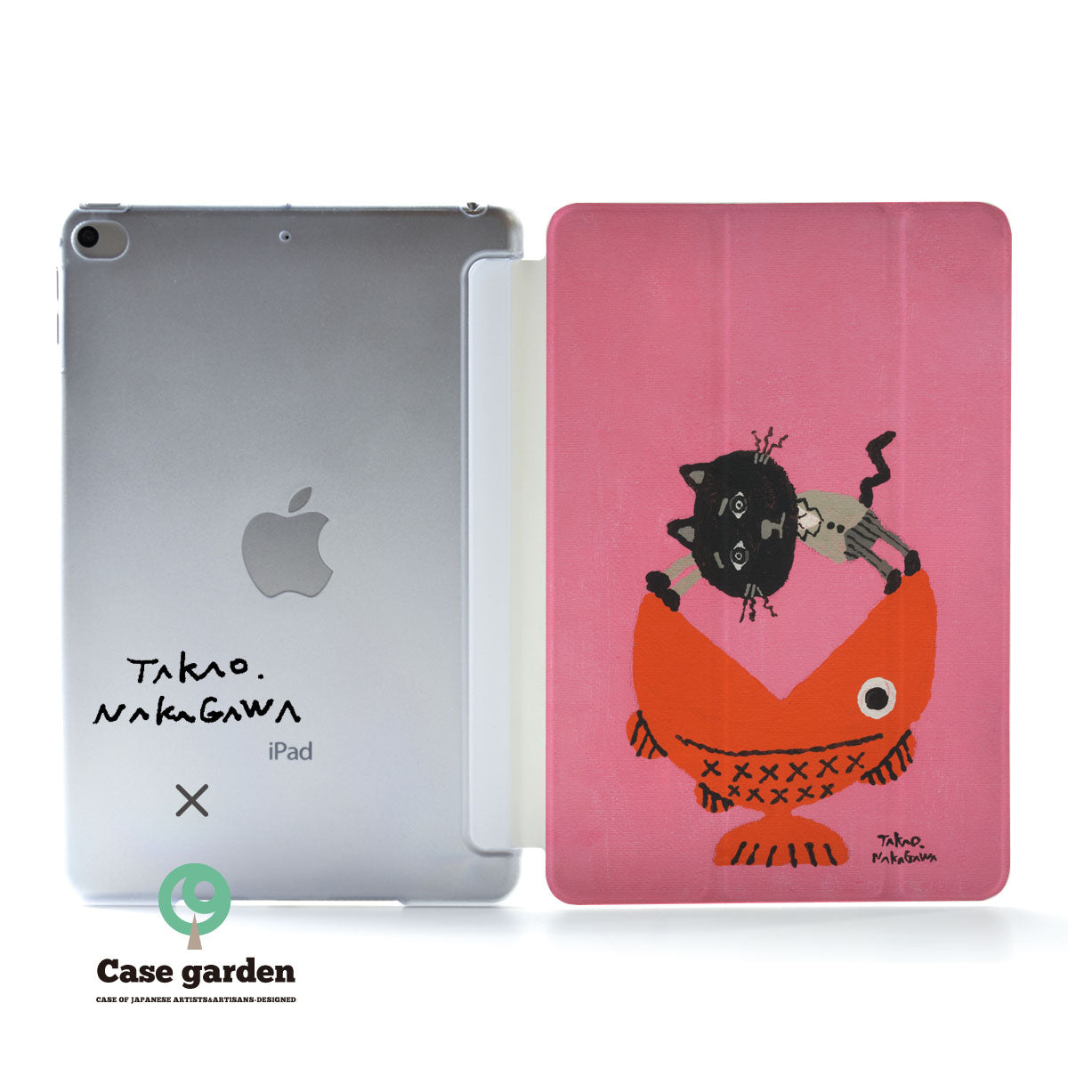 Ipad ケース 第8世代 第7世代 10 2 Ipad Pro 12 9 11 10 5 9 7 おしゃれ かわいい 黒猫 ネコ 名入れ スマホケースのcase Garden