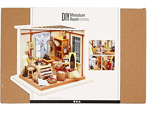 diy miniature sewing room kit