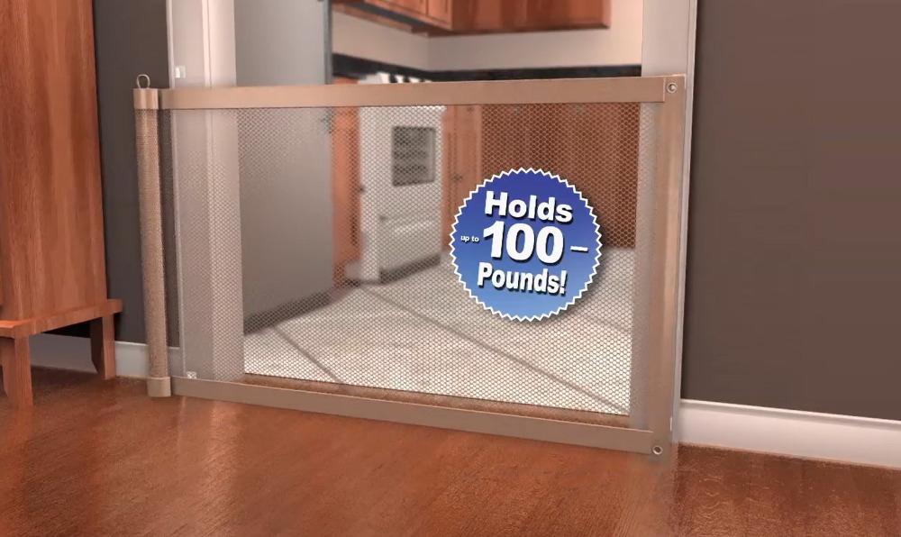 retractable dog gate