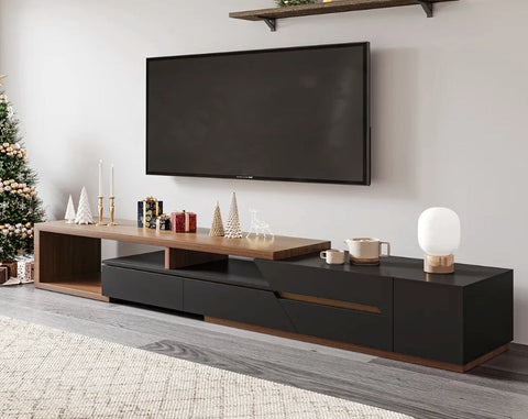 Wooden TV Unit Design