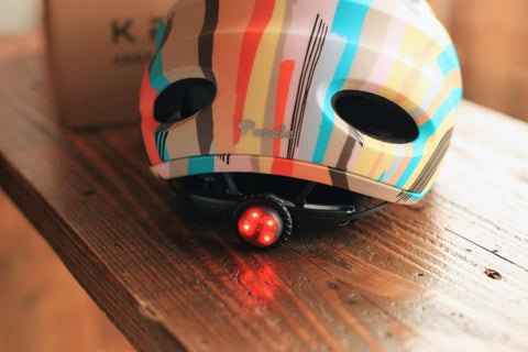 KPLUS(ケープラス)-PUZZLE-ヘルメット-自転車-後部ラチェット部-LEDライト