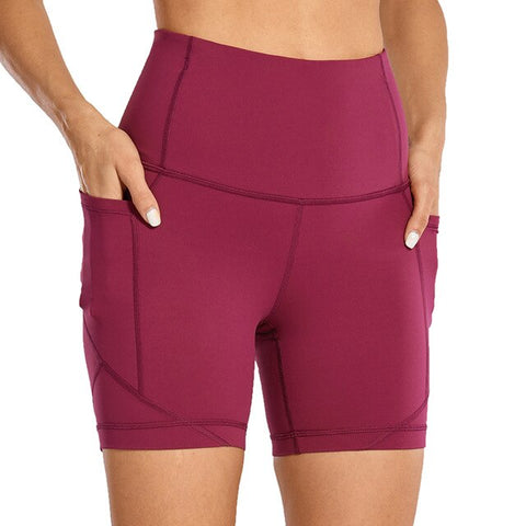 side pocket bike shorts