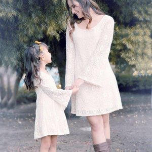 mommy and me white dresses